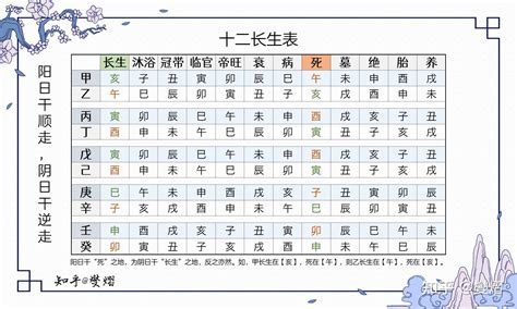 八字 長生|八字之十二長生表詳解